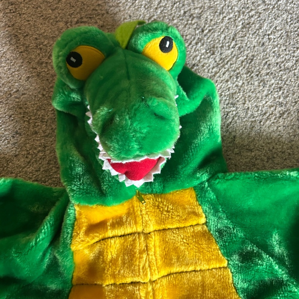 Green Alligator Costume for Kids
